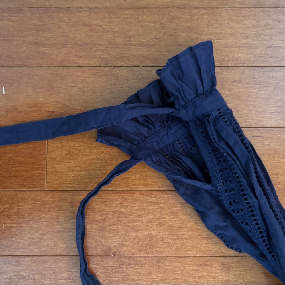 Aqua Midnight Blue Blouse - Picture 3 of 8
